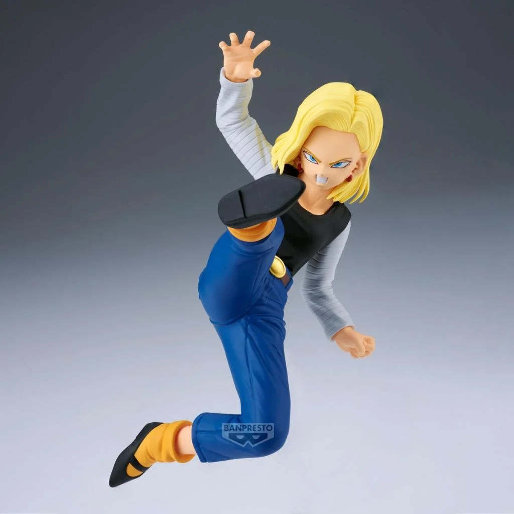 DRAGON BALL Z - Android 18 & Mr. Satan - Figure Match Makers 11 & 8cm